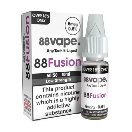 Fusion E-Liquid Anytank Series by 88vape (10ml) - 1mg