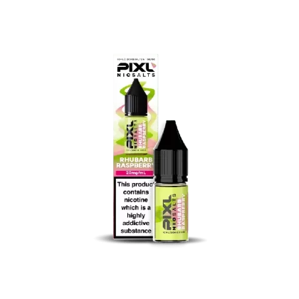 PIXL Nic Salt E-Liquid Rhubarb Raspberry 10ml - Nicotine Strength#20mg>10mg (28CC0C)