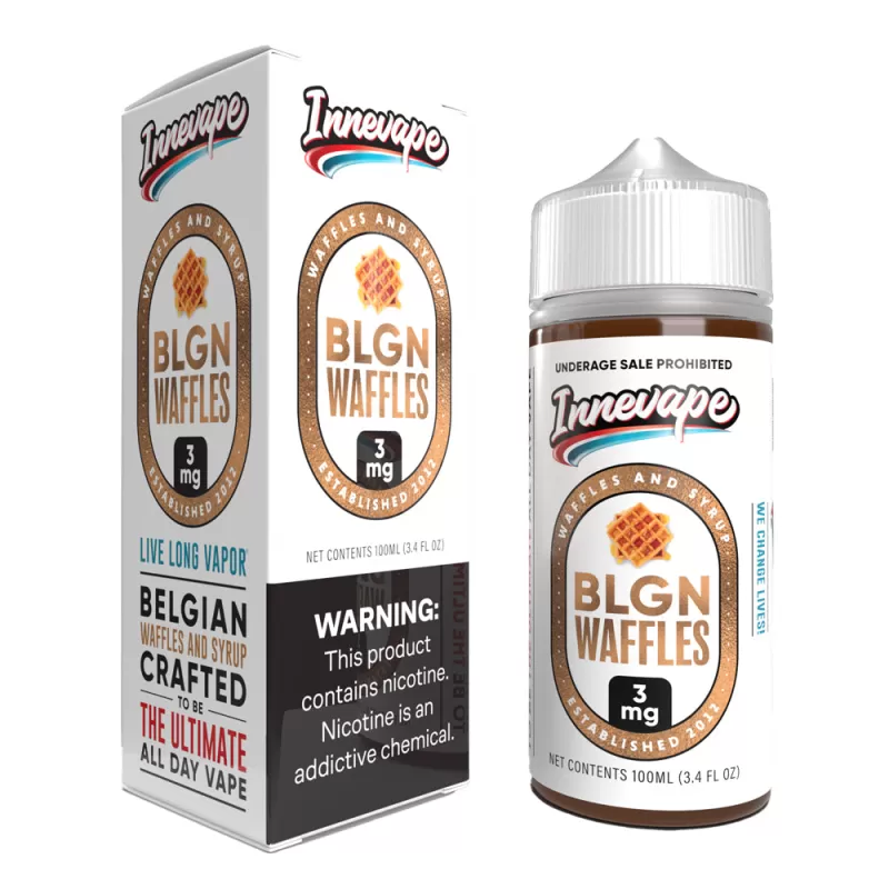 Innevape - BLGN Waffles - 100ML E-Liquid - 0MG