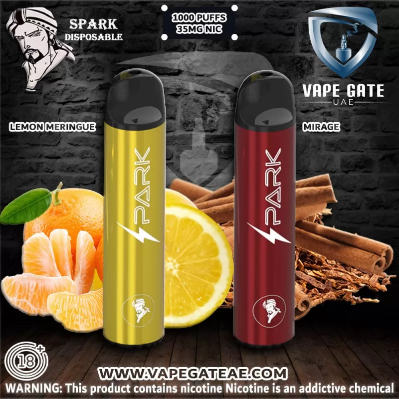 Spark Disposable Pod (1000 Puffs ) - MADE IN USA - HONEY LEAF - Image 2