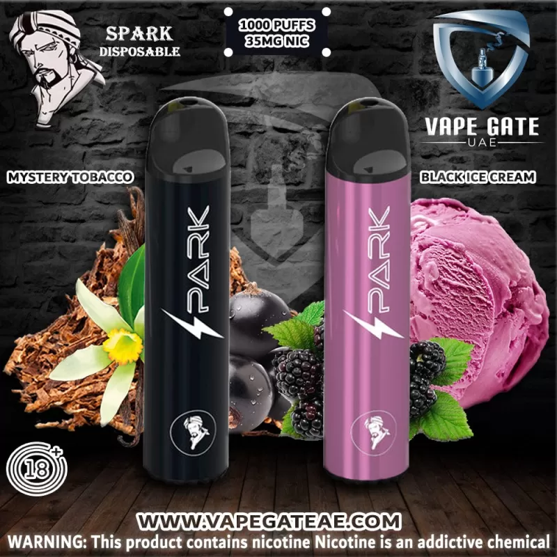 Spark Disposable Pod (1000 Puffs ) - MADE IN USA - HONEY LEAF - Image 3