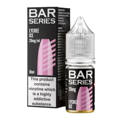 Lychee Ice Nic Salt E-Liquid by Bar Series (10ml) - 5mg