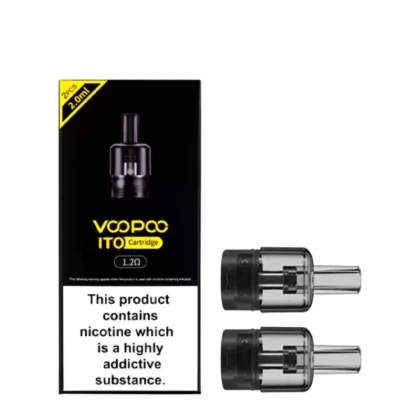 Voopoo ITO Replacement Pod Cartridge 0.7Ω/1.0Ω/1.2Ω 2ml - Vape Product, Vape Product; Vape Product (2417D7)