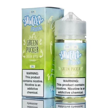 Skwezed Ice - Green Apple Ice (Green Pucker Ice) - 100ml - 6mg