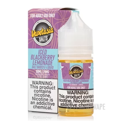 ICED Blackberry Lemonade – Vapetasia SALTS – 30mL