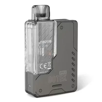 Aspire Gotek Pro Vape Kit - Choose#Gunmetal>Rose Gold>Stainless Steel>Titanium>2x Gotek Pro Pods