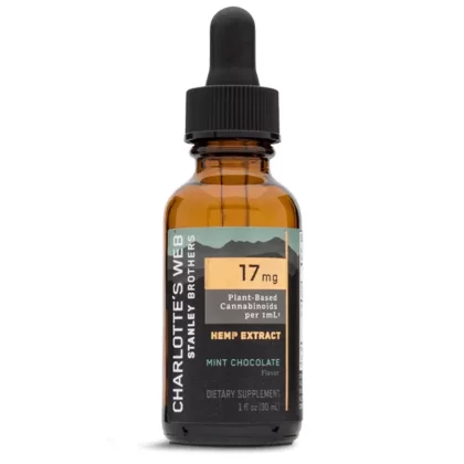 Full Spectrum CBD Oil Tincture – Mint Chocolate – 17mg – Charlotte’s Web