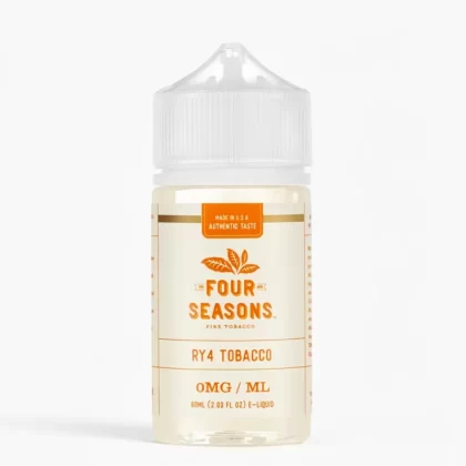 Four Seasons – RY4 Tobacco 60mL Pre-steeped E-Liquid - Vape Product, Vape Product (952394)