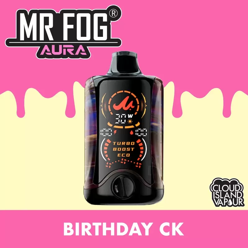 MR FOG AURA 60K Disposable Vape – Birthday CK