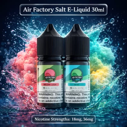 Air Factory Salt E-Liquid 30ml - Pink Berry / 36mg - Vapeciga