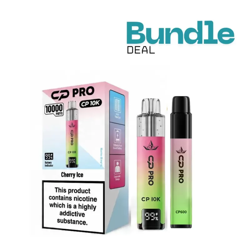 CP Pro CP10K Kit + CP Pro CP600 Kit Bundle - Bubble Cherry*New* / Blueberry Hubba