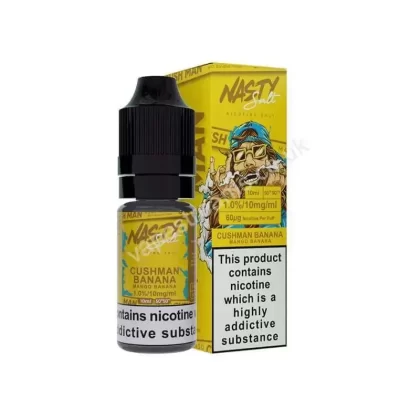 Cushman Banana Nicotine Salt E-Liquid by Nasty Salt - Vapestreams Co