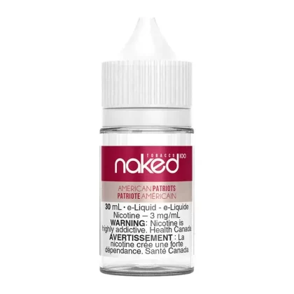 Naked100 Freebase E-Liquid – American Tobacco 30ml