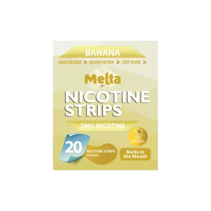 Banana Melta Nicotine Strips - 2MG - Vape Product (A64539)