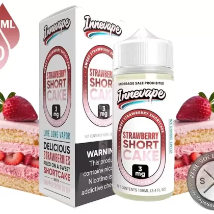 Strawberry Shortcake Innevape 100ml - Vape Product, Vape Product