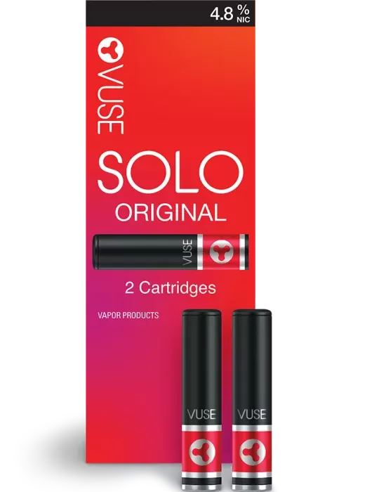 Vuse Solo Cartridges – 2 Pack