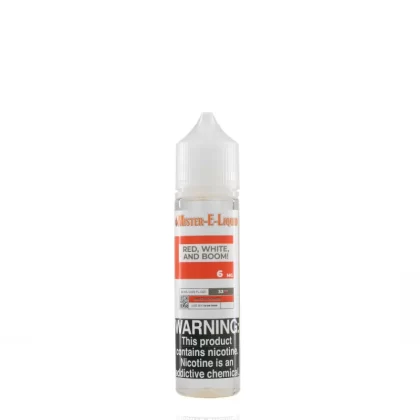 Mister E-Liquid - Red White and Boom - 60ml - 6mg