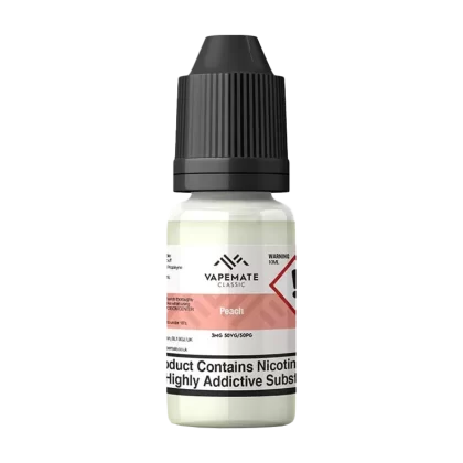 Vapemate Classic Peach 10ml - Blend#50VG / 50PG0mg>3mg>6mg>12mg>18mg