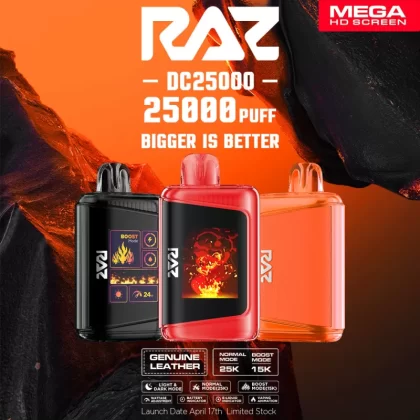 RAZ LTX 25K Puff Disposable Device – 25000 Puffs - New York Mint