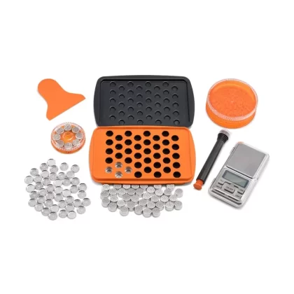 Filling set for 40 dosing capsules - Eliquidsupply