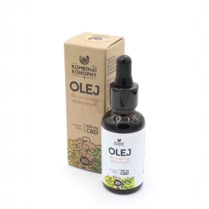 Kombinat Konopny – CBD Oil 500 mg for Pets, 30 ml - Vape Store