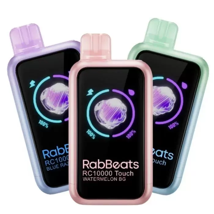 RabBeats Touch Vape - Single Pack; Blue Razz Ice, Cherry Lemon; Vape Product