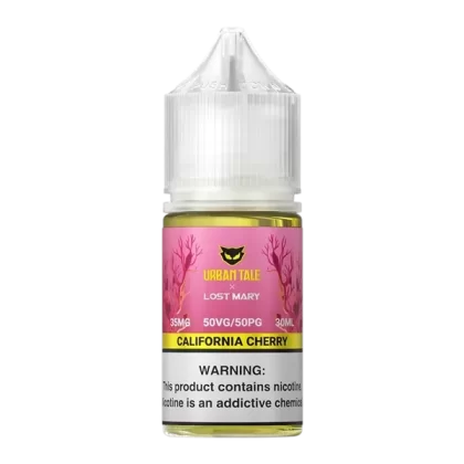 California Cherry URBAN TALE X LOST MARY Vape Juice - Vape Product, Vape Product; Single