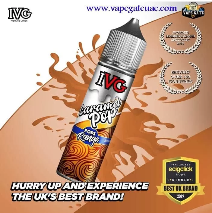 Caramel Lollipop 60ml E juice by IVG - Image 2