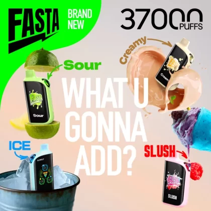 FASTA Burrst 37K Puff Disposable Device – 37,000 Puffs - Vaporider Deals