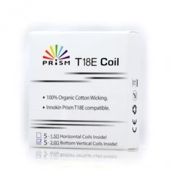 Innokin Endura T18E Replacement Coils 1.5ohms – Singles or Packs - Single Coil, Pack of 5 x Coils