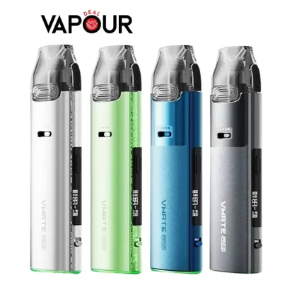 Voopoo Vmate Pro 2 Pod Kit - Glacier Silver - Vapourdeal Co