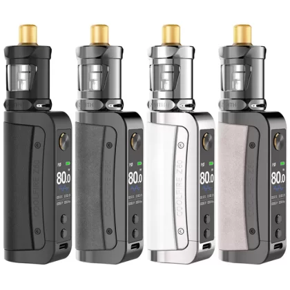 Innokin Coolfire Z80 Box Mod Kit with Zenith II Tank 5.5ml - Leather Black(USA Warehouse)