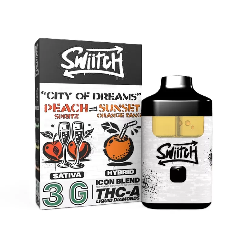 Switch Liquid Diamonds THC-A + HHC Vaporizer – 3000mg