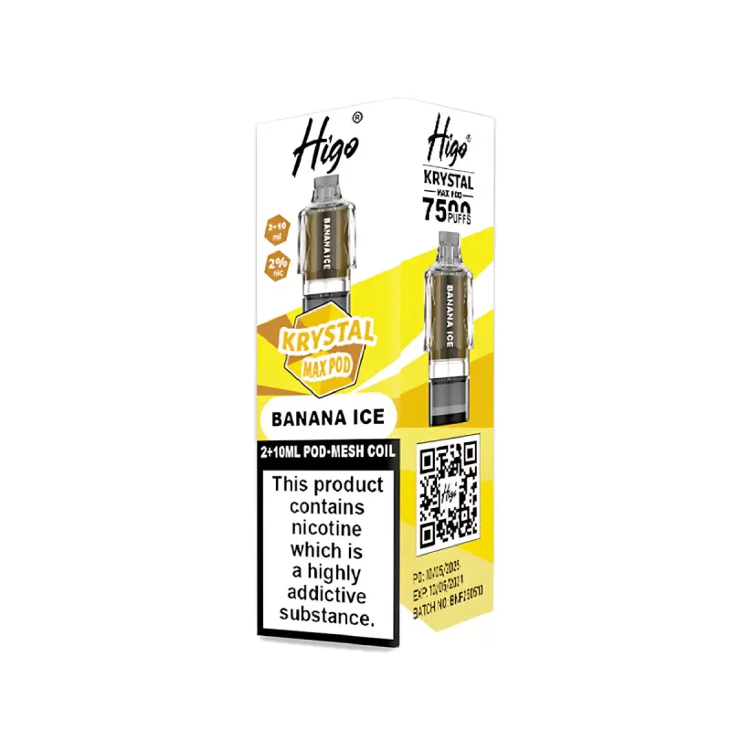 Higo Krystal Max 7500 Prefilled Pods - Mixed Berries - Image 2