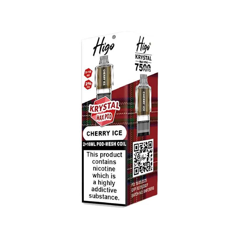 Higo Krystal Max 7500 Prefilled Pods - Mixed Berries - Image 3