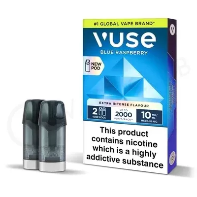 Blue Raspberry Extra Intense Vuse Prefilled Pods