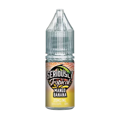 Mango Banana Nic Salt by Seriously Tropical - 10ml - Vape Product, 10mg (Discontinued) (B7619B)
