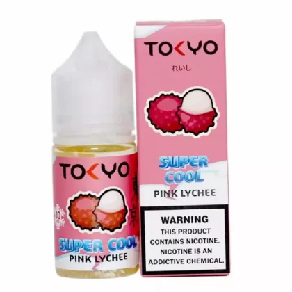 Tokyo Super Cool- Pink Lychee 30ml (35/50mg) - Vape Product, Vape Product