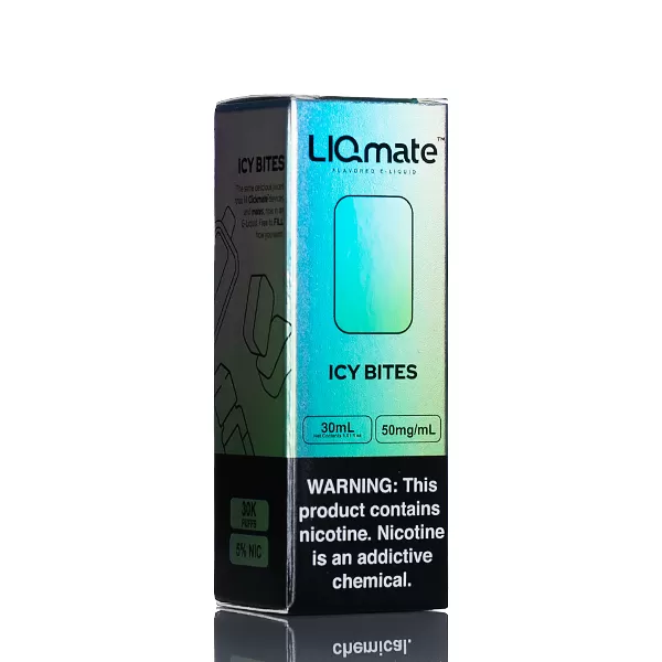 7 Daze Liqmate Nic Salt 30ml - 50mg - Icy Bites - Image 3