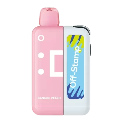 Bangin’ Peach Off Stamp X-Cube Kit - Nicotine#50mg~Size#Single>5 Pack (3CDD0A)