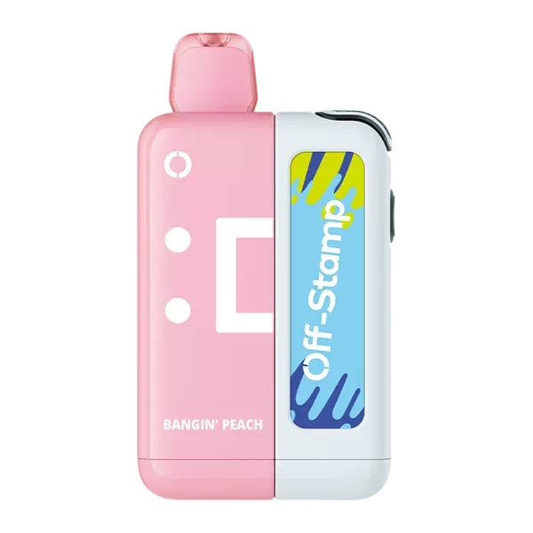 Bangin’ Peach Off Stamp X-Cube Kit - Nicotine#50mg~Size#Single>5 Pack (3CDD0A)