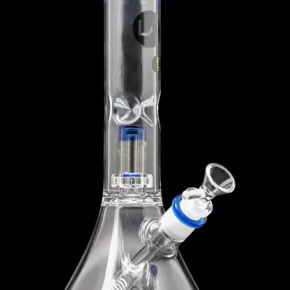 LA Pipes Beaker Bong with Showerhead Perc