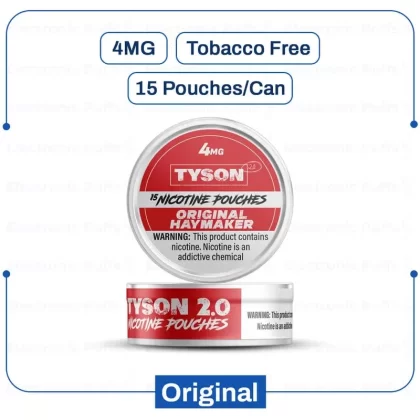 Buy Tyson 2 Original Nicotine Pouch 4mg Online | Electronicpuffs