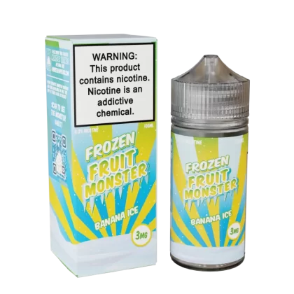 Frozen Fruit Monster - Banana Ice - 100ML E-Liquid - 6MG