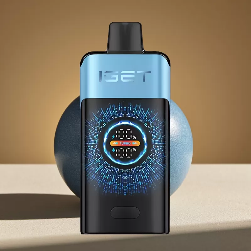 IGET ONE 12000 Puffs Turbo Disposable Vape with Dual Mesh Coil & Large Curved Screen