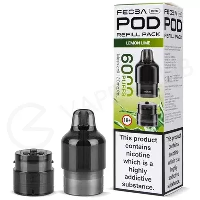 Lemon Lime Feoba 6000 Pro Refill Pack