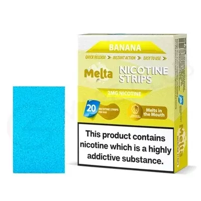 Melta Banana Nicotine Strips - Ecigpremium