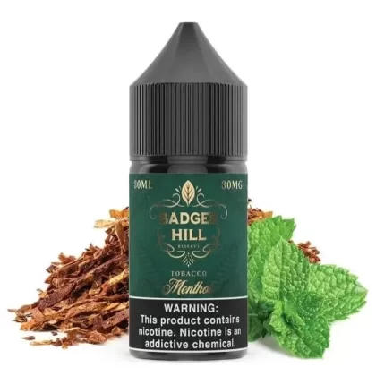 Menthol Nicotine Salt by Badger Hill Reserve - Size#30ml~Nicotine#30MG>50MG