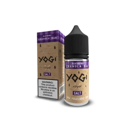 Yogi Salt Blackberry Granola Bar eJuice - Vape Product; Vape Product, Vape Product (B568E9)