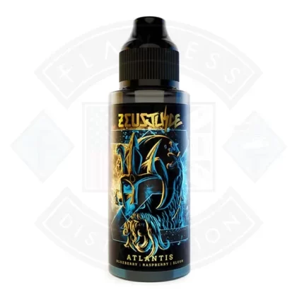 Zeus Juice Atlantis 100ml 0mg shortfill e-liquid